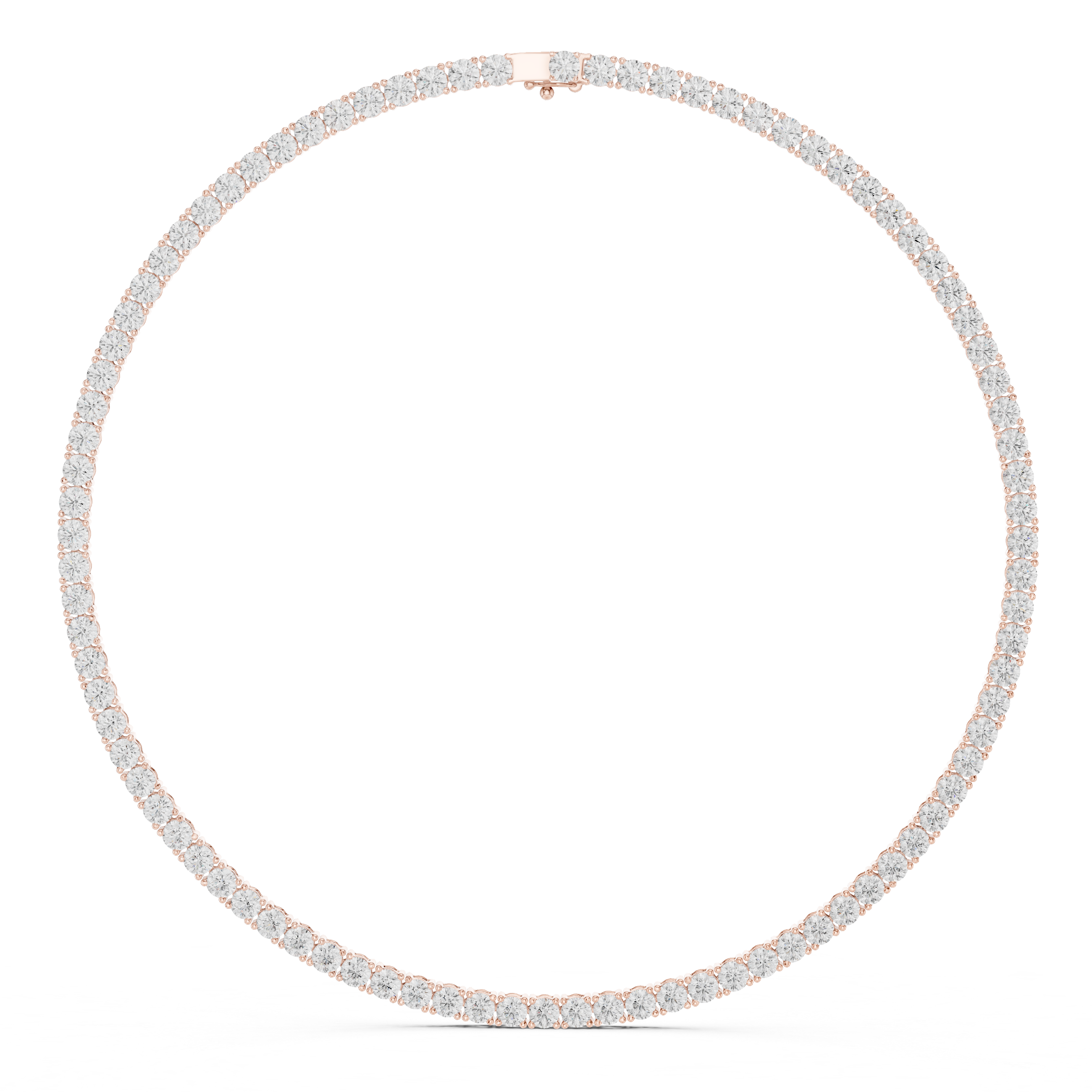 Eternal Radiance Diamond Tennis Necklace